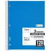 imageMead 3 Subject Spiral Notebook College Ruled 6710
