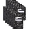 imageMead Square Deal Black Marble Memo Book 3 14 x 4 12 50 Sheets 12 Pack