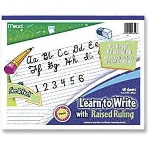 imageMEA48556  Mead Acadamie Raised Ruling Writing Tablet