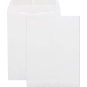 imageMead Catalog Mailing Envelope Gummed Seal 10 x 13 White 250Box CO642White